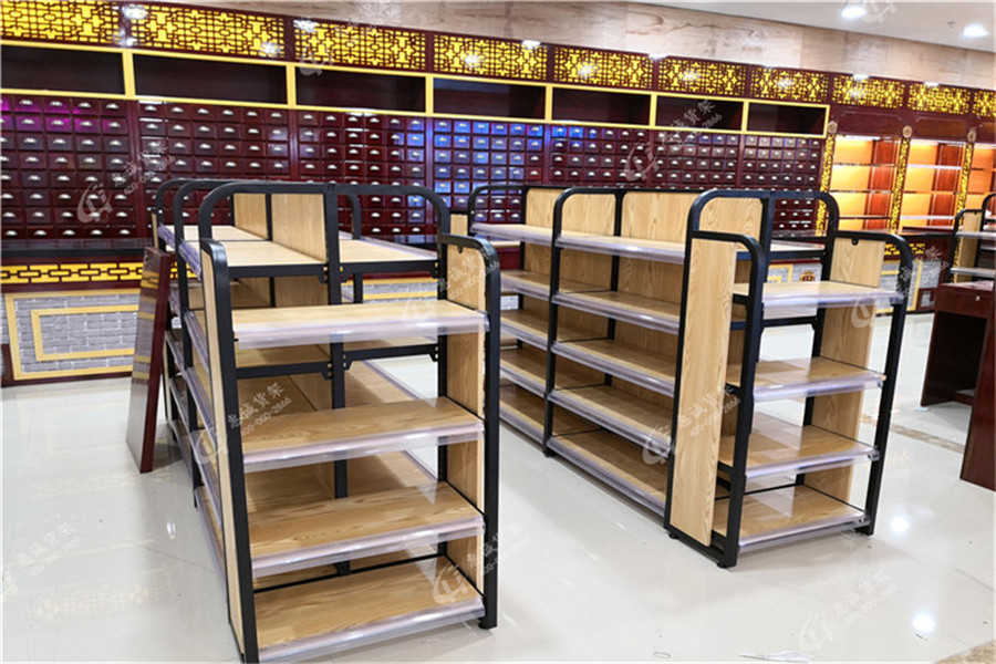 中藥柜，中藥店貨架，實(shí)木中藥柜