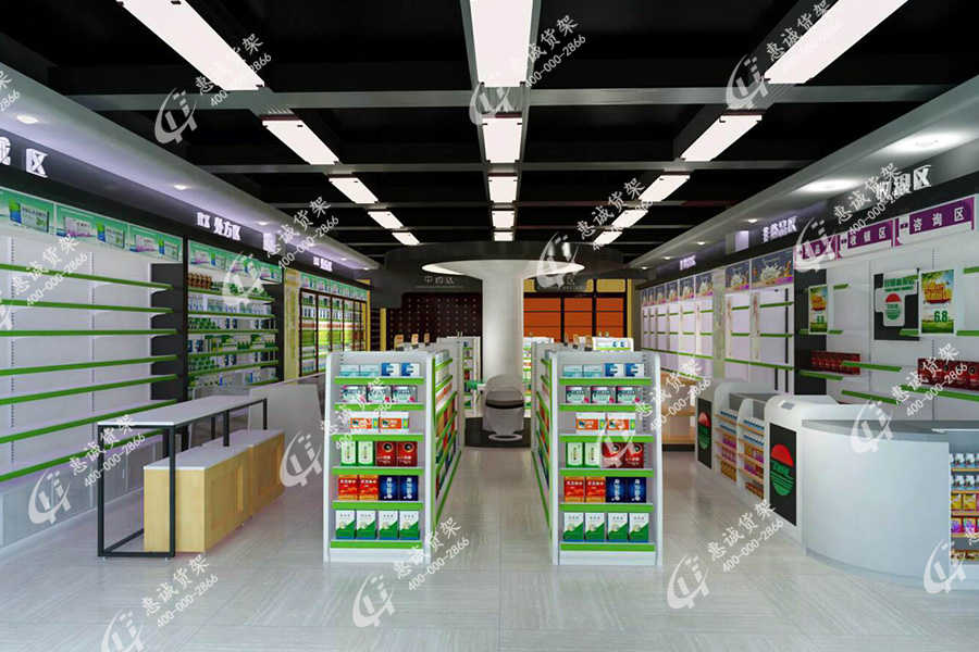  藥店貨架廠家，藥店貨架價格