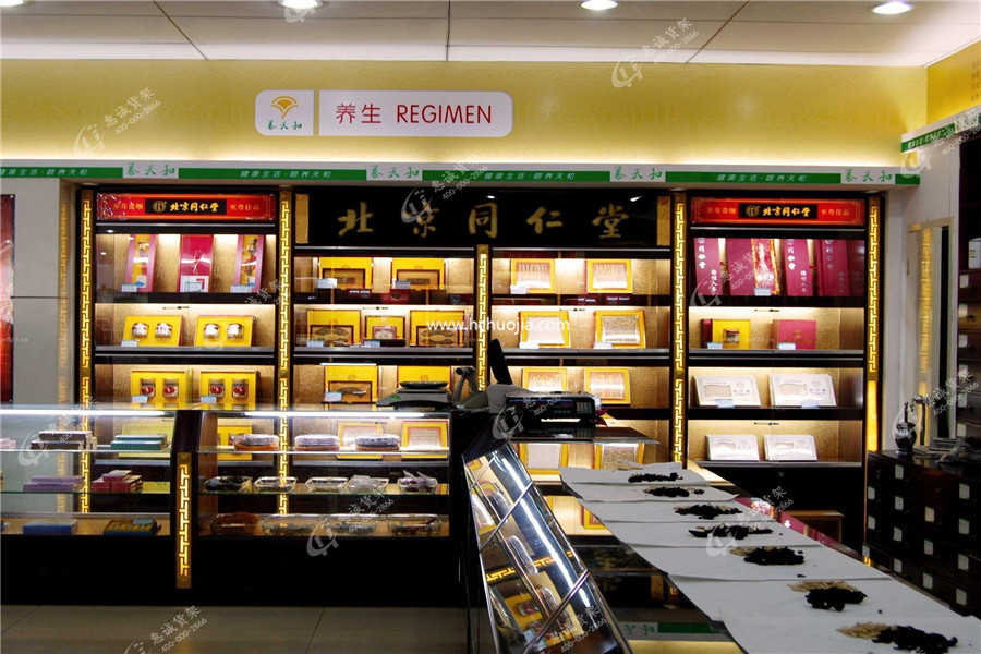 中藥柜，中藥店貨架，實木中藥柜