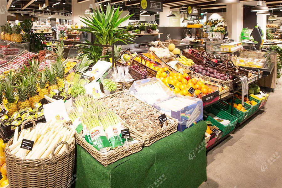 超市蔬菜貨架