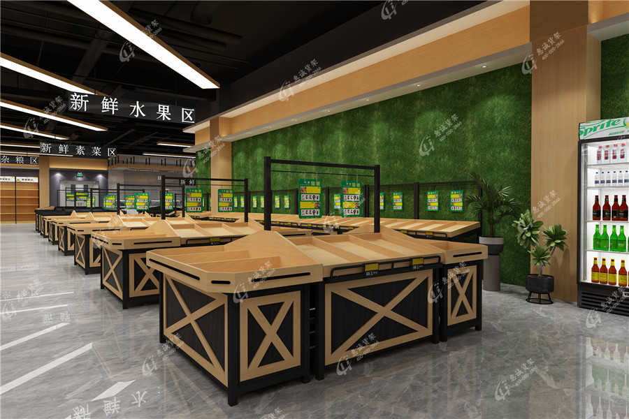 盒馬鮮生店鋪整體布局展示