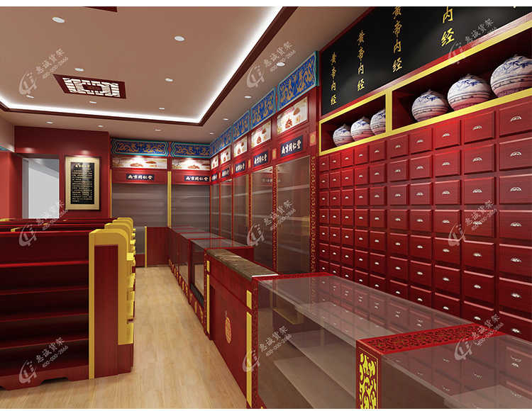 中藥柜|藥店貨架