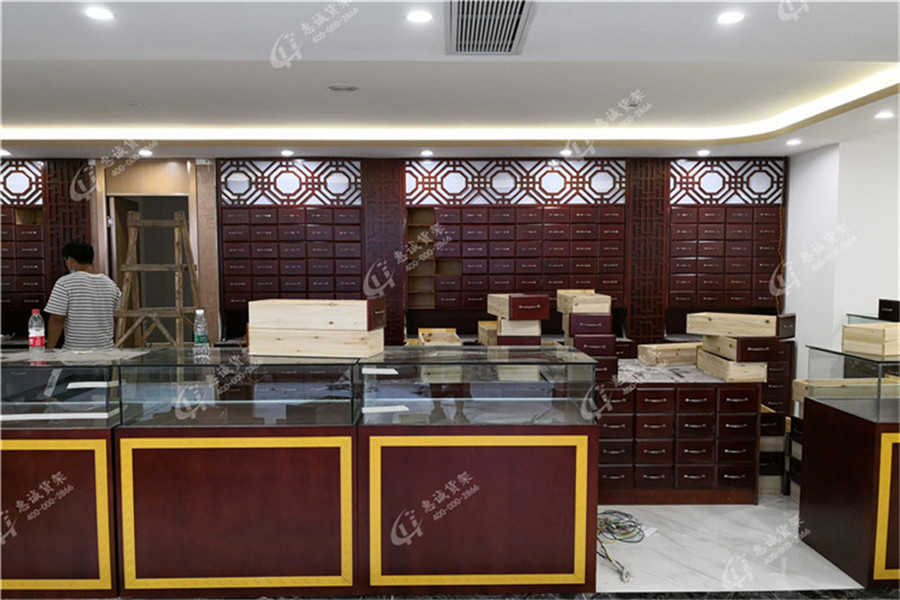 中藥柜-藥品貨架-藥店貨架
