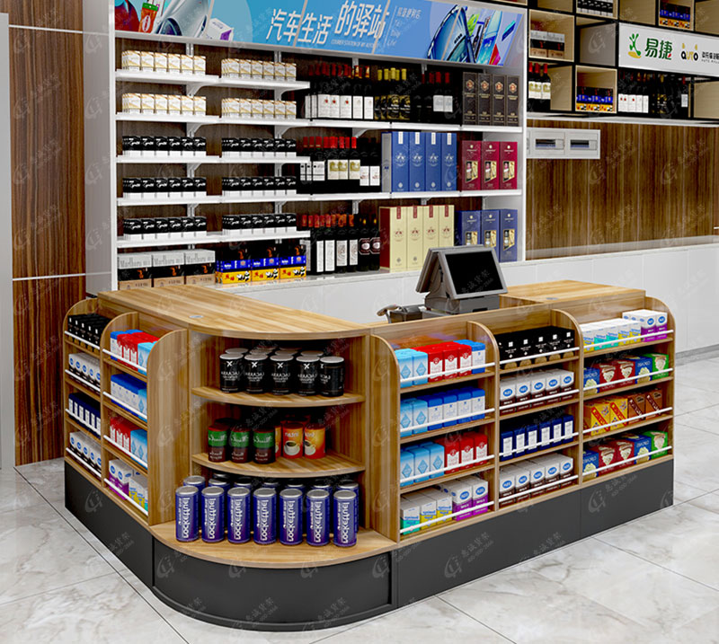便利店收銀臺圖片