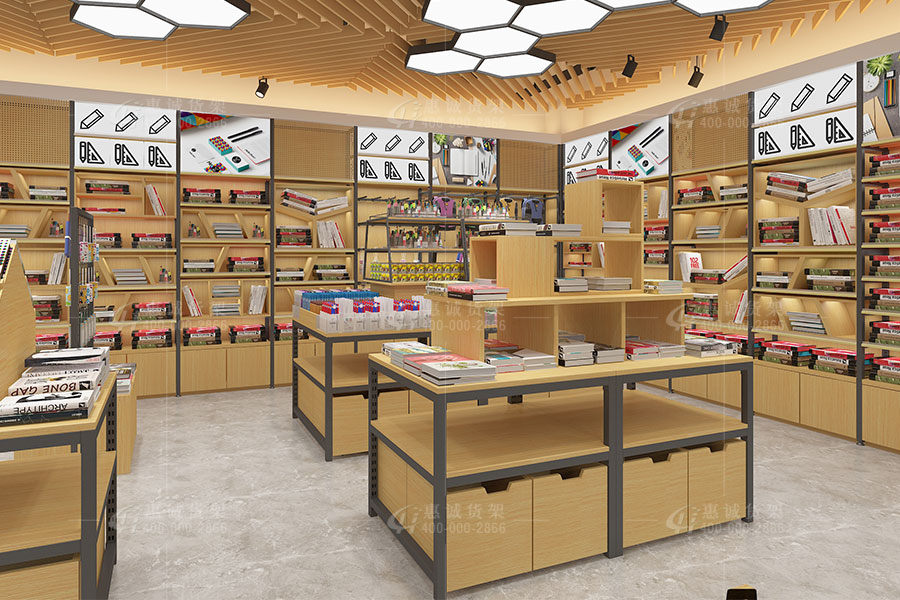 文具店這樣設(shè)計(jì)，氣勢如虹！