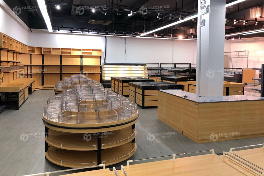 拓南生鮮超市貨架實拍圖片7